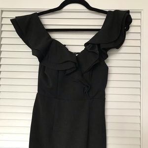 Selfie Leslie Bodycon black dress